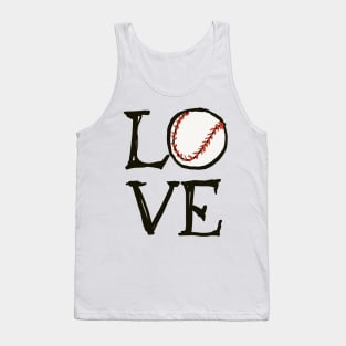 Baseball love Tank Top